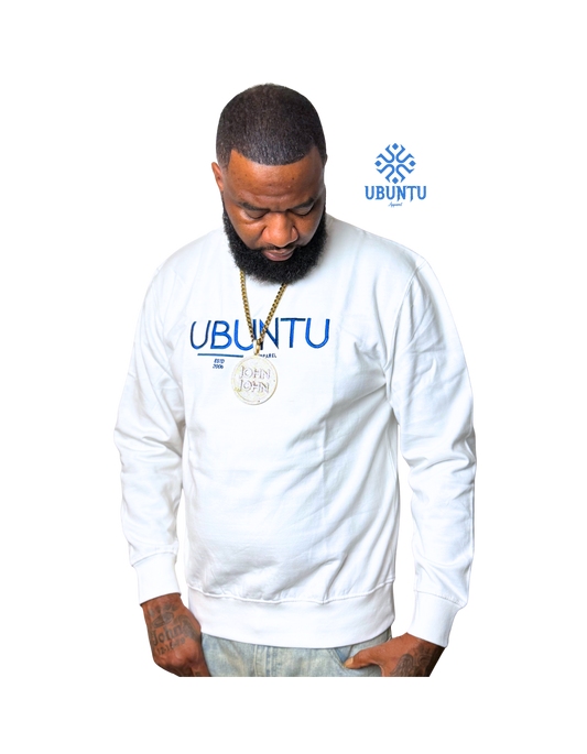 Ubuntu Crewneck Sweatshirt, Cozy Unisex Sweatshirt, Graphic Sweatshirt Gift, Casual Wear, Inspirational Clothing, Fall Fashion