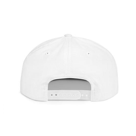 Embroidery ...Stylish Ubuntu Flat Bill Snapback Cap, Trendy Hat, Urban Streetwear, Gift for Friends, Casual Wear, Unisex Accessory