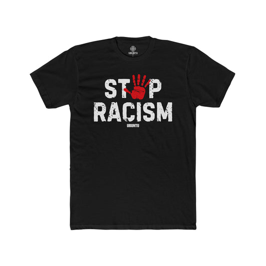 Stop Racism Ubuntu Unisex Cotton Crew Tee...