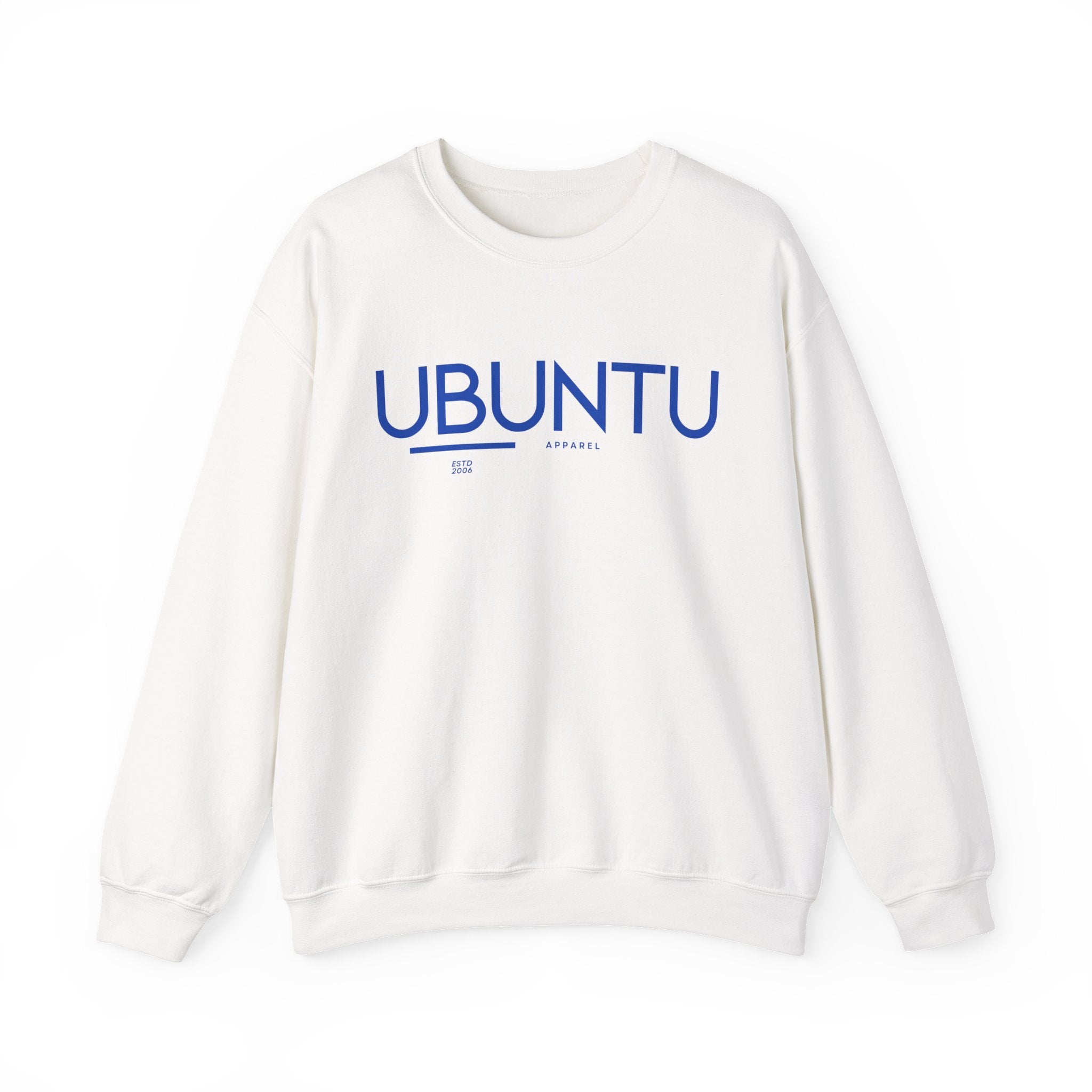 Ubuntu Crewneck Sweatshirt, Cozy Unisex Sweatshirt, Graphic Sweatshirt Gift, Casual Wear, Inspirational Clothing, Fall Fashion Secondary image