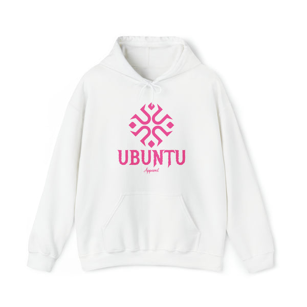 Ubuntu Pink Logo Pull Over Hooded