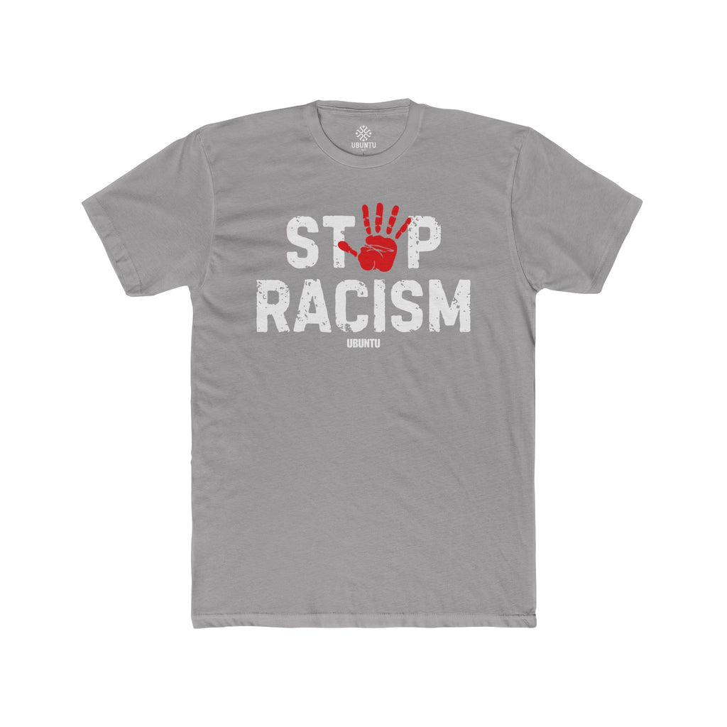 Stop Racism Ubuntu Unisex Cotton Crew T-shirt