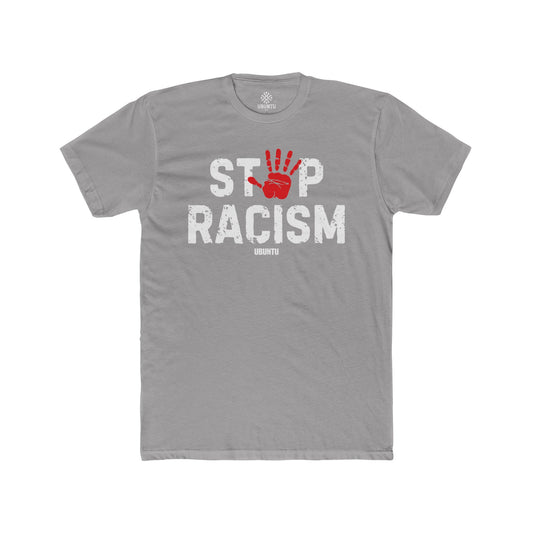 Stop Racism Ubuntu Unisex Cotton Crew Tee...