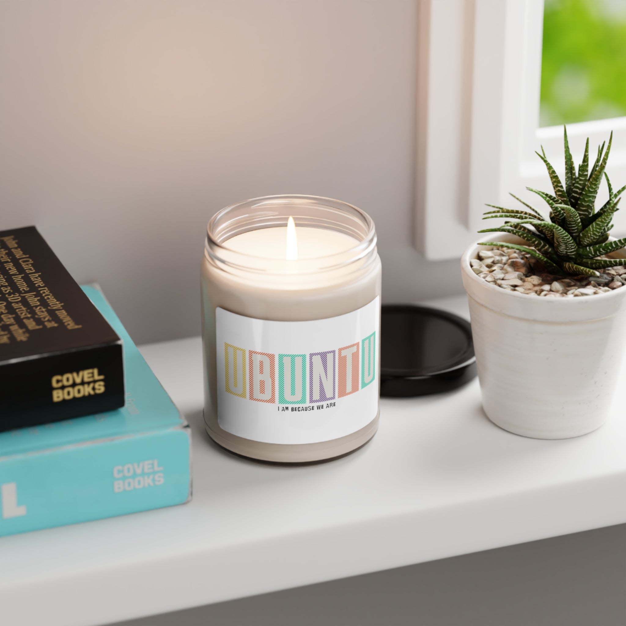 "UBUNTU" Scented Soy Candle, 9oz