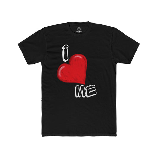 I Love Me Unisex Cotton Crew Tee, Self-Love Shirt, Casual Everyday Wear, Birthday Gift, Affirmation Top, Motivational Apparel
