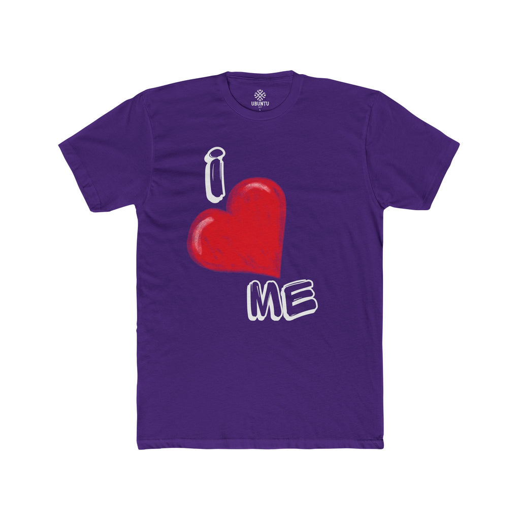 I Love Me Unisex Cotton Crew Tee, Self-Love Shirt, Casual Everyday Wear, Birthday Gift, Affirmation Top, Motivational Apparel