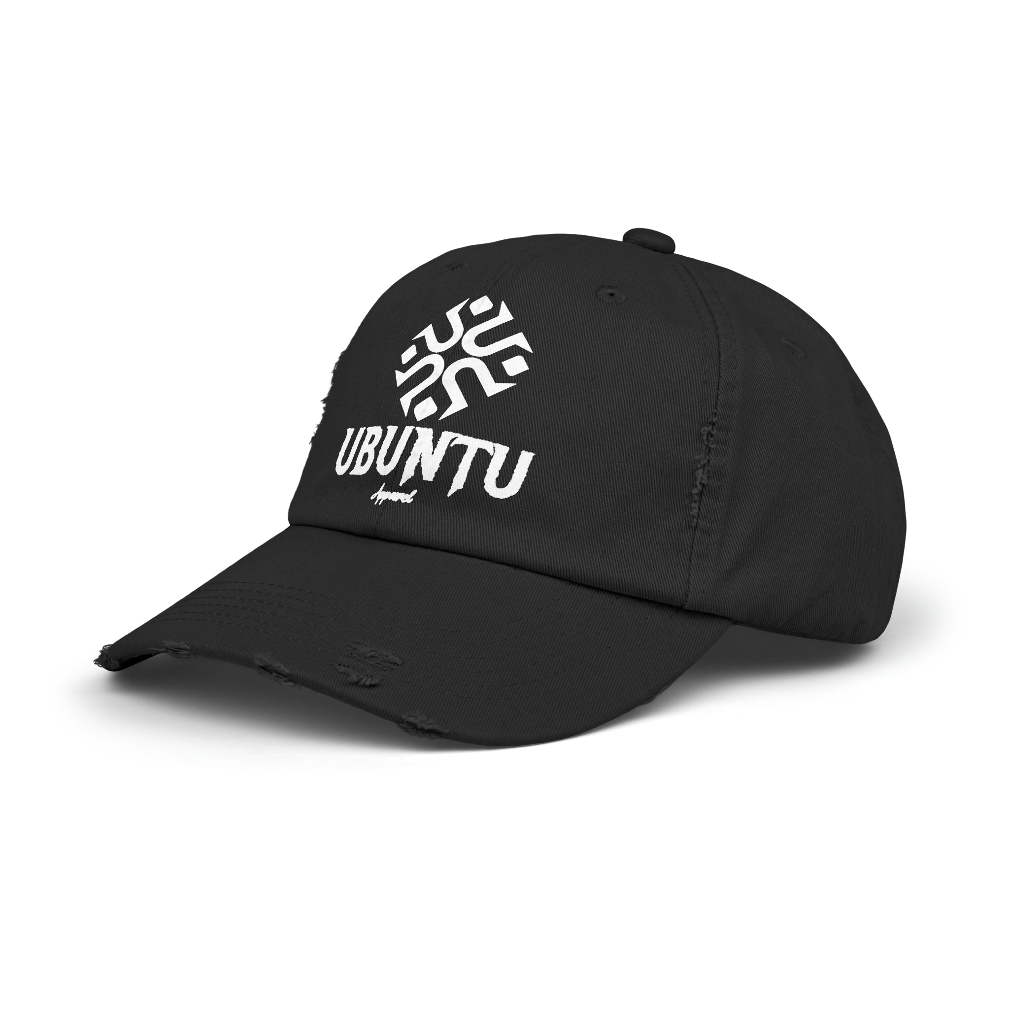 "UBUNTU" Unisex Distressed Cap Secondary image
