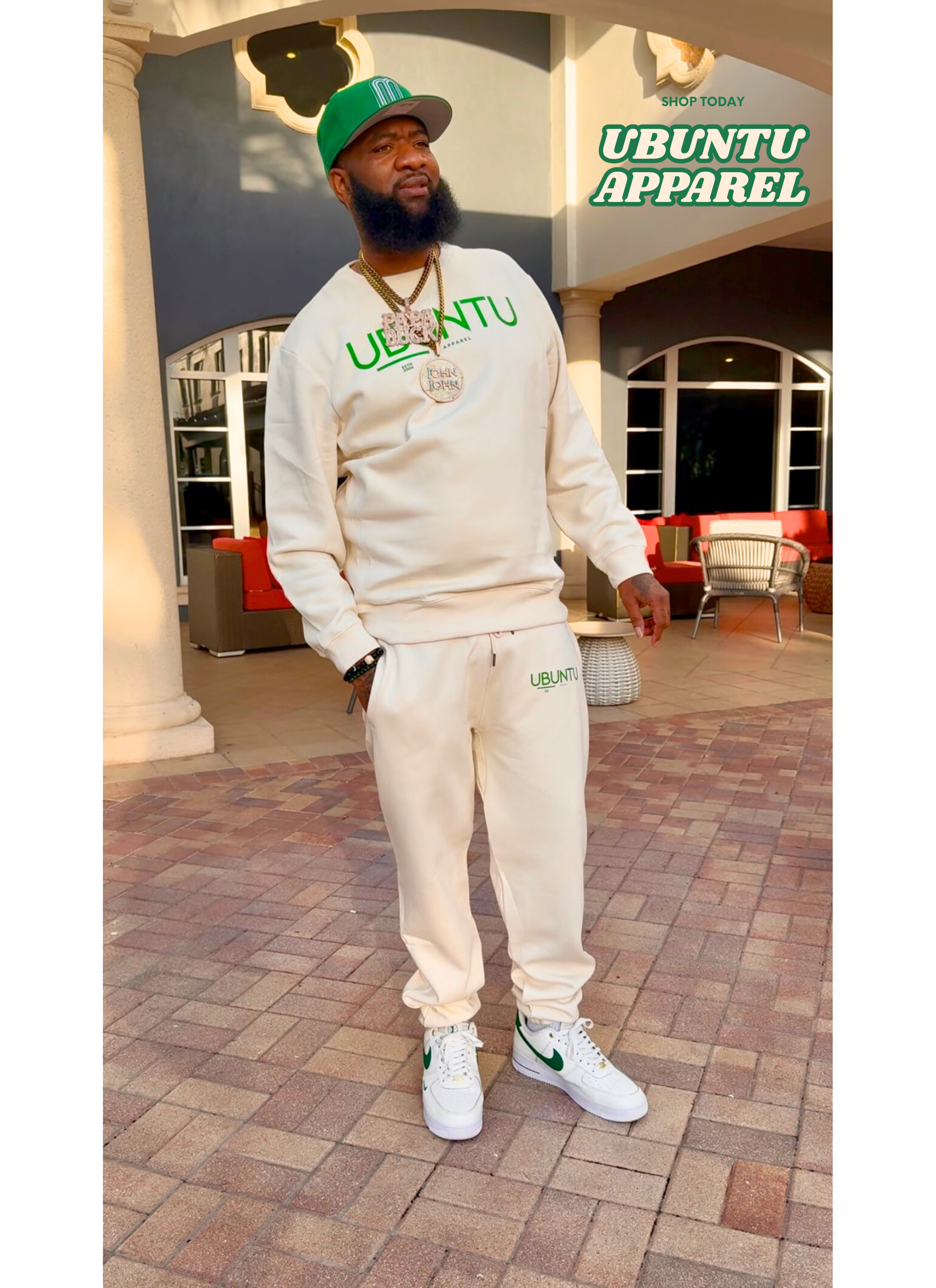 "UBUNTU" CASUAL Premium SWEAT SUIT unisex Main image