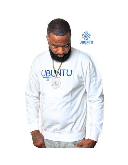 Ubuntu Crewneck Sweatshirt, Cozy Unisex Sweatshirt, Graphic Sweatshirt Gift, Casual Wear, Inspirational Clothing, Fall Fashion