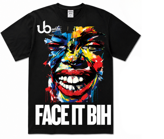Ubuntu Face It Bih T-Shirt "Shaka Wear" brand