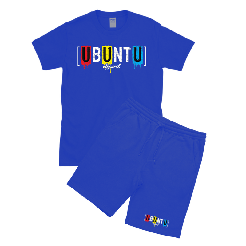 UBUNTU BLUE SHORTS AND T-SHIRTS | Ubuntu Apparel