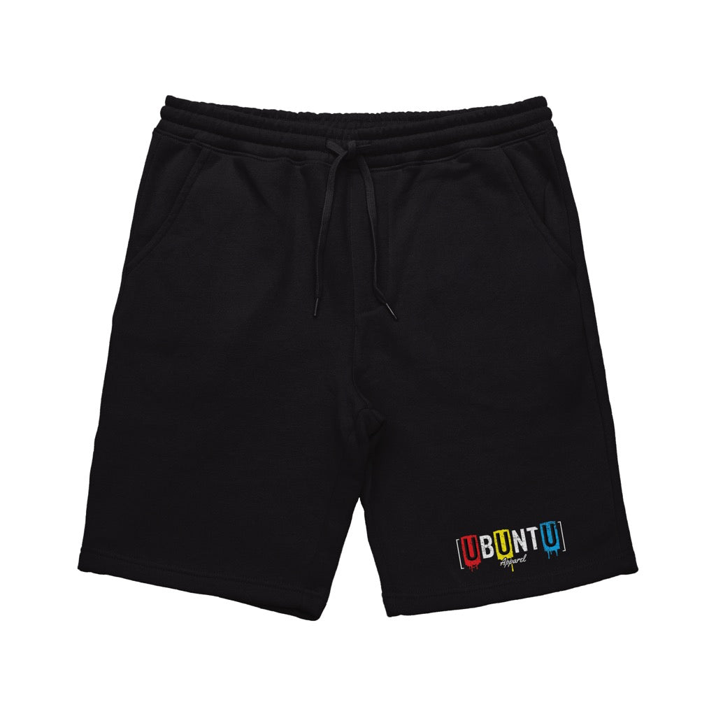 UBUNTU BLACK SHORTS | Ubuntu Apparel